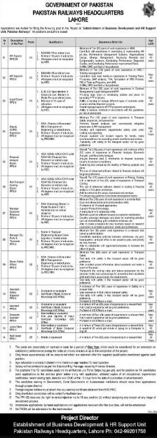 Pakistan railway jobs 2023