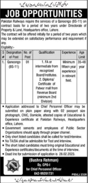 pakistan railway jobs 2024 1