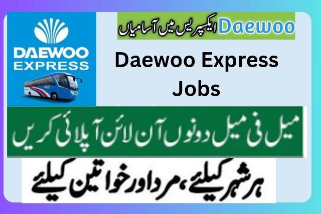 Daewoo Express Jobs 20 Daewoo Express Jobs - daewoo jobs in pakistan