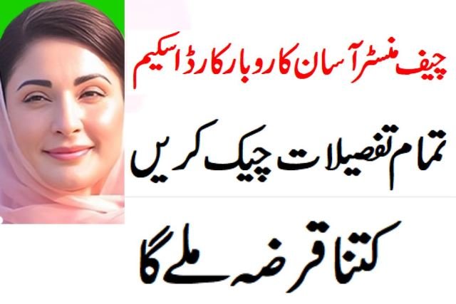 Chief Minister Asaan Karobar Card 3 Chief Minister Asaan Karobar Card - Finance card Scheme 2025